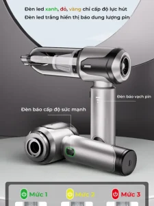 Động cơ không chổi than trên máy hút bụi cầm tay