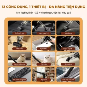 Máy hút bụi cầm tay nhỏ gọn